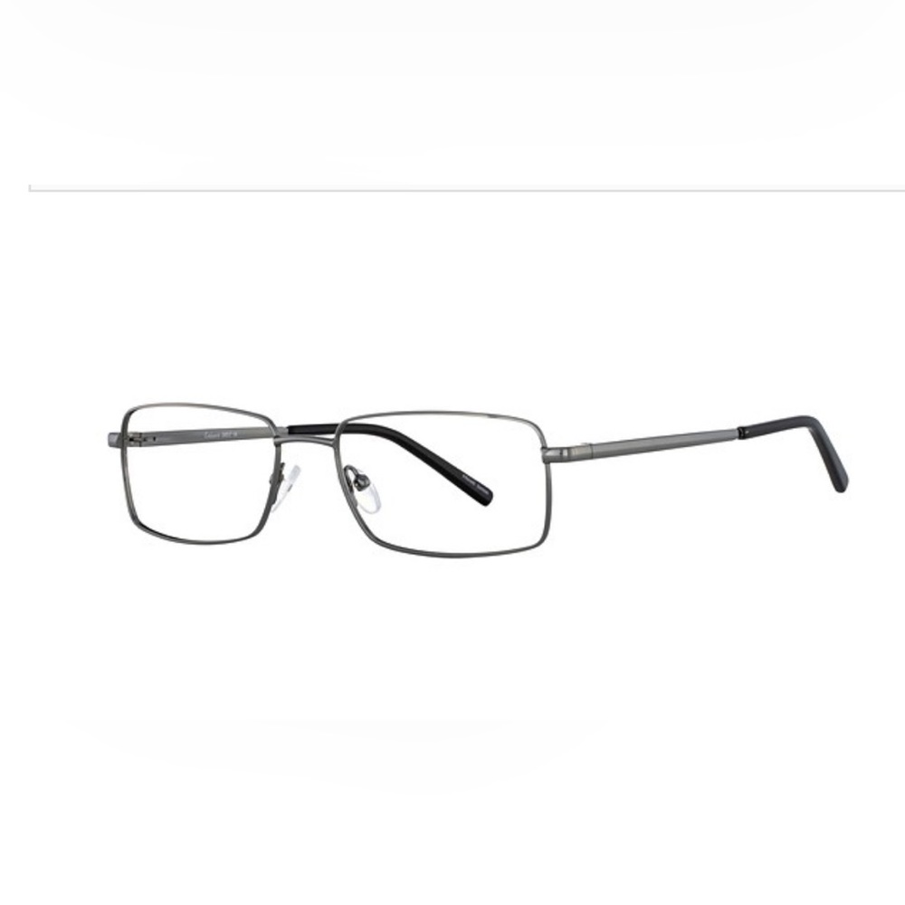 Enhance Model 3857 Gunmetal Men's RX-Ready Eyeglass Frames & Case